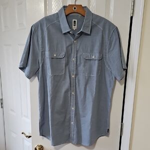 Howe Light Blue Casual Button-Down Shirt